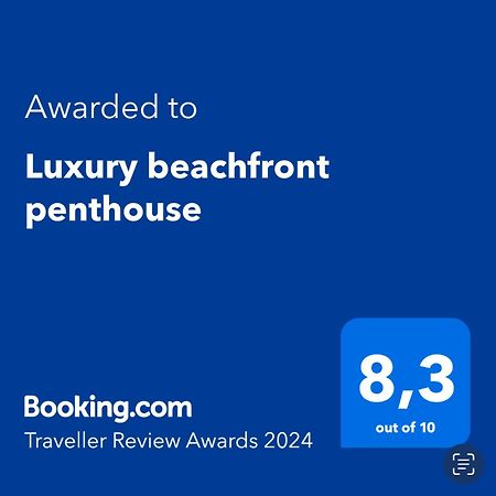 Luxury Beachfront Penthouse El Médano Esterno foto