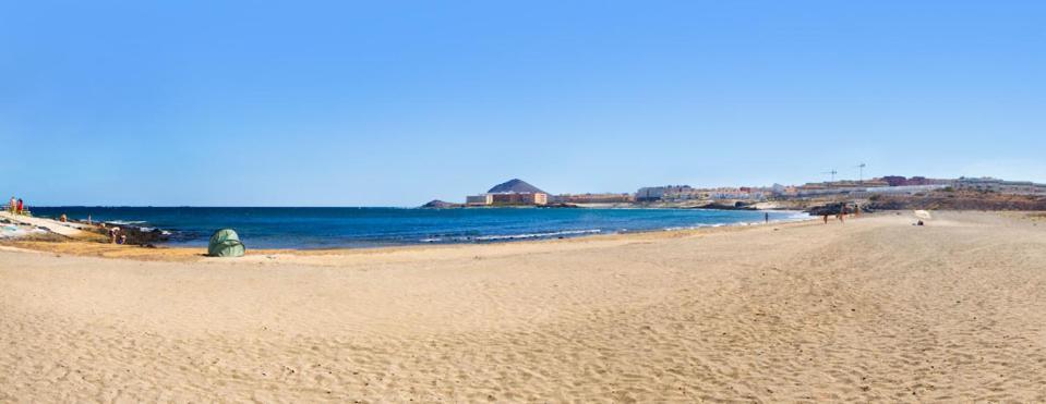 Luxury Beachfront Penthouse El Médano Esterno foto
